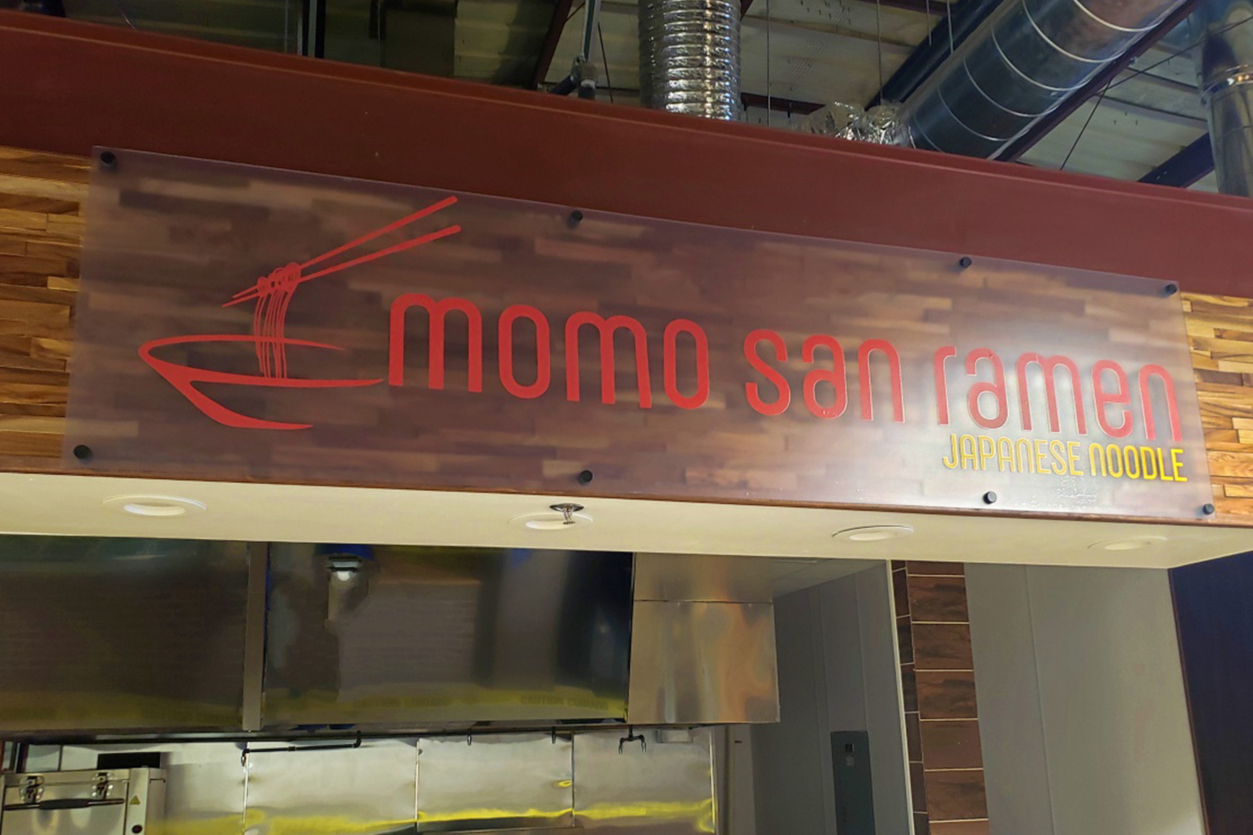 Delicious Momo San Ramen served at Marietta Square, Georgia - Discover affordable dining options, food halls, and local eateries near you.