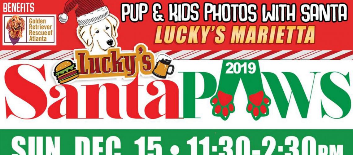 Adorable Lucky's Santa Paws at Marietta Square - Explore affordable dining options, eateries, and food halls near me