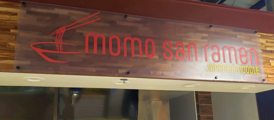 Delicious Momo San Ramen served at Marietta Square, Georgia - Discover affordable dining options, food halls, and local eateries near you.